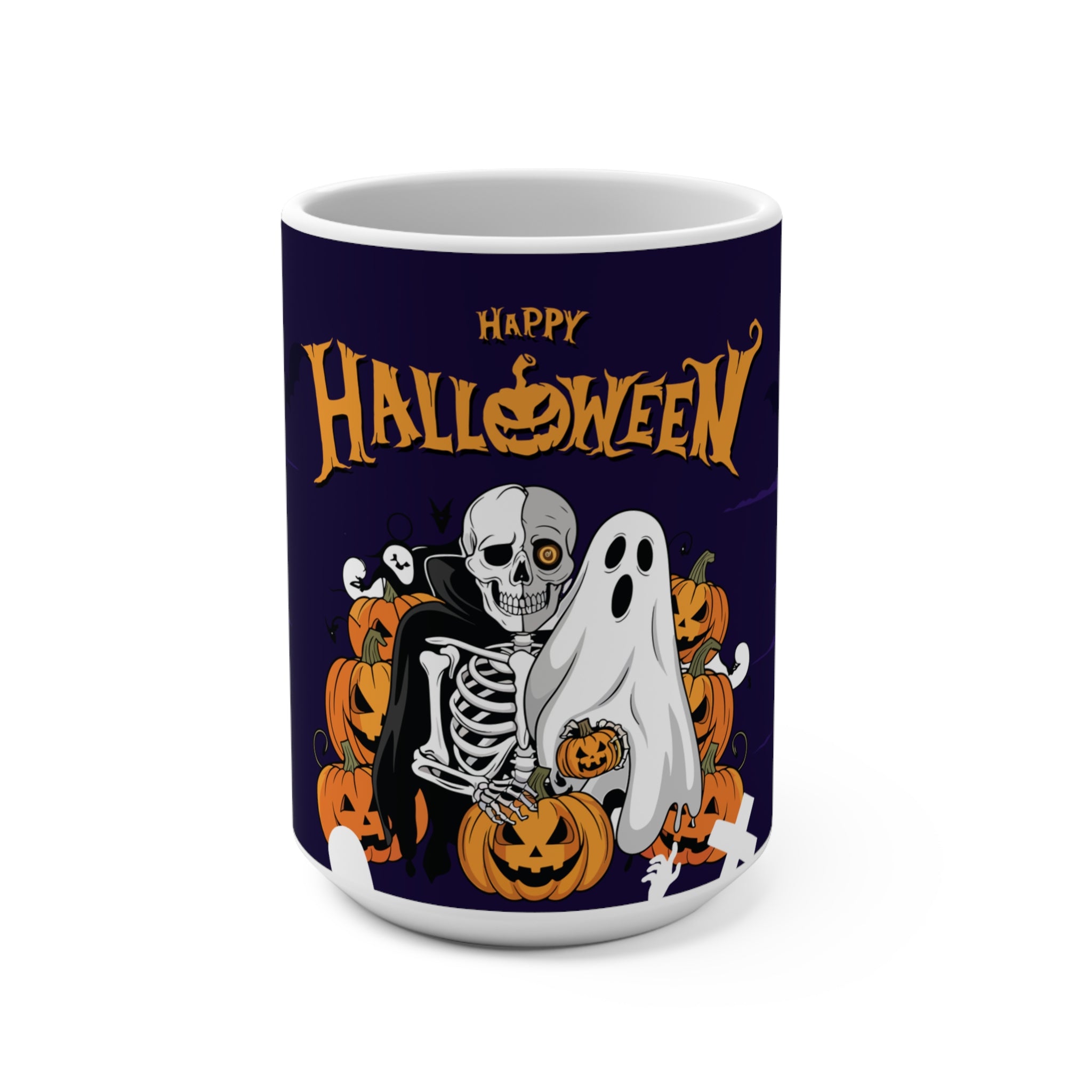 Happy Halloween is Better with Cats | Mug